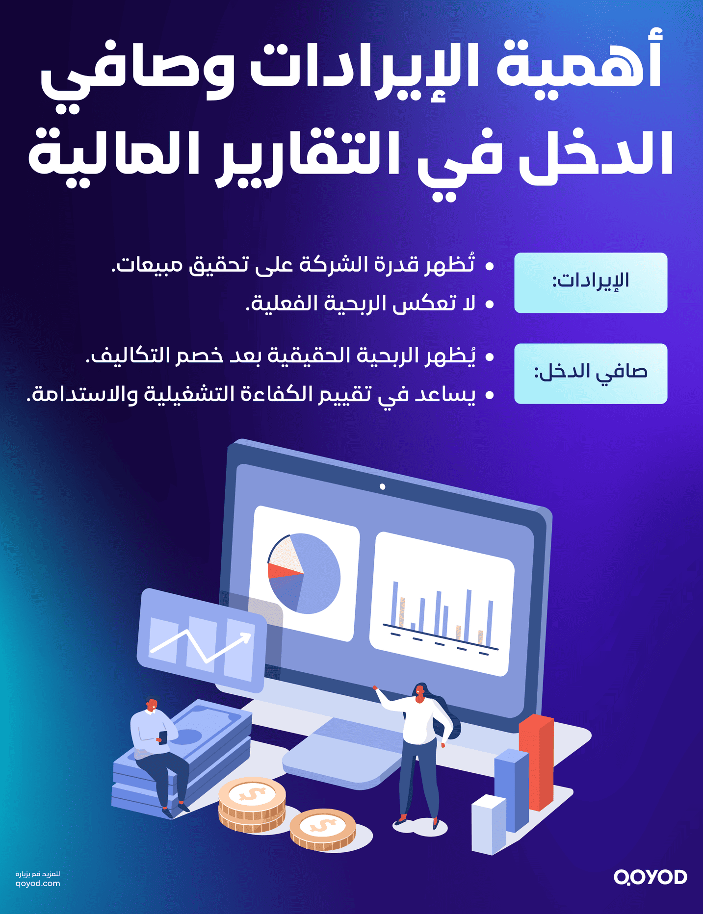 أهمية الإيرادات وصافي الدخل في التقارير المالية