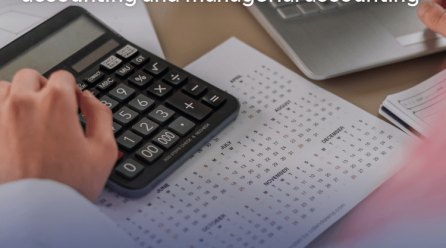 The difference between financial accounting and managerial accounting and the relationship between them