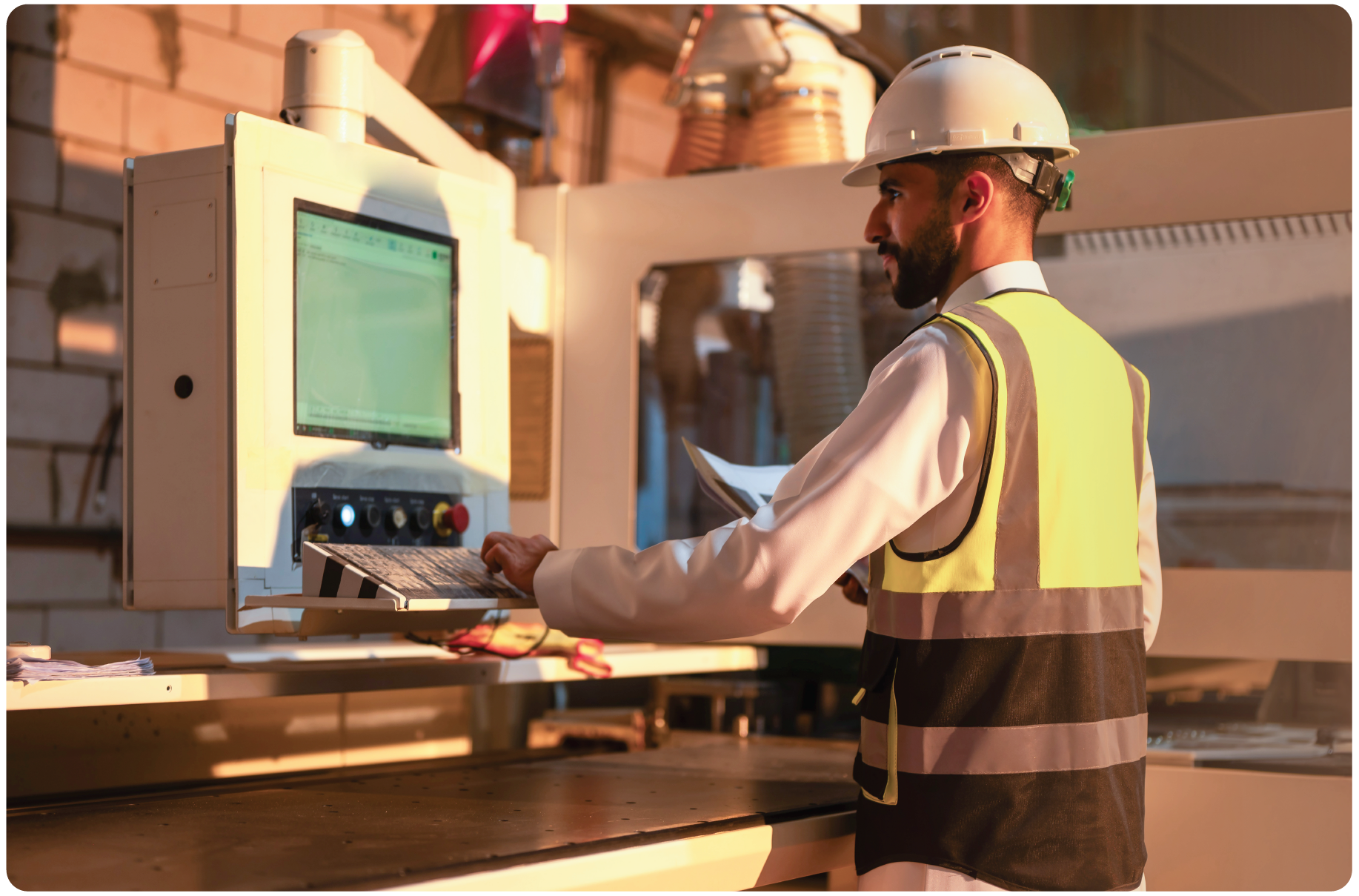 Mega Menu Photos 11 Sectors - Qoyod برنامج محاسبي لإدارة المصانع والإنتاج