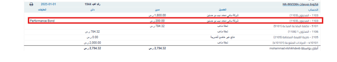 a0d0bcd5a2ee4fc8 Enabling Performance Bond Discounts in Sales Invoices: Setup, Payment Methods, Accounting Entries, and Printing | Qoyod a0d0bcd5a2ee4fc8 Enabling Performance Bond Discounts in Sales Invoices: Setup, Payment Methods, Accounting Entries, and Printing | Qoyod