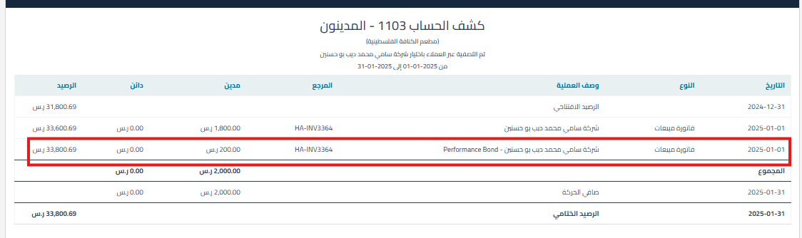a24fc5576d796aa2 How to Extract and View Performance Guarantee Details for Each Customer in the System | Qoyod a24fc5576d796aa2 How to Extract and View Performance Guarantee Details for Each Customer in the System | Qoyod