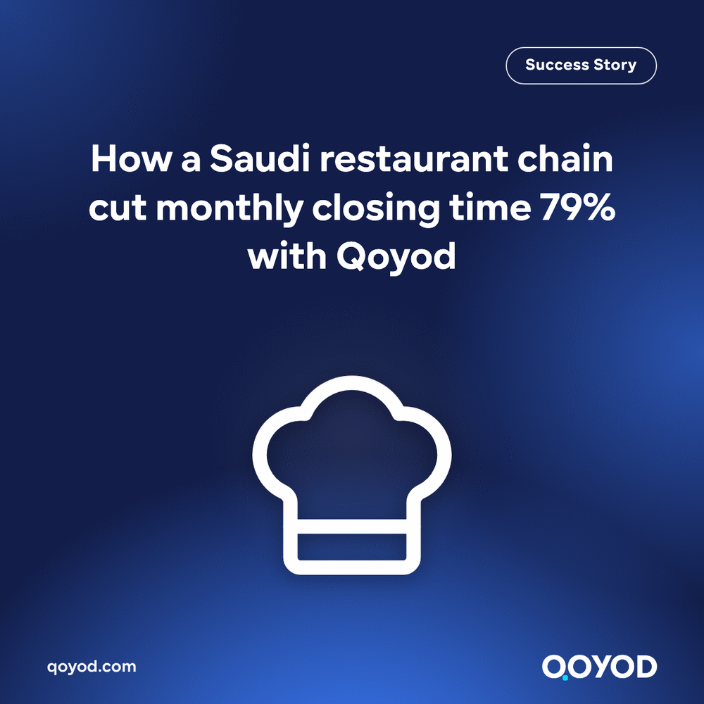 How a Saudi restaurant chain cut monthly closing time 79% with Qoyod