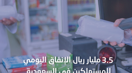 3.5 مليار ريال الإنفاق اليومي للمستهلكين في السعودية