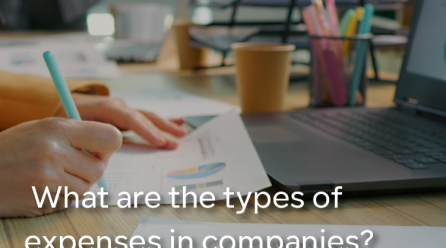 What are the types of expenses in companies?