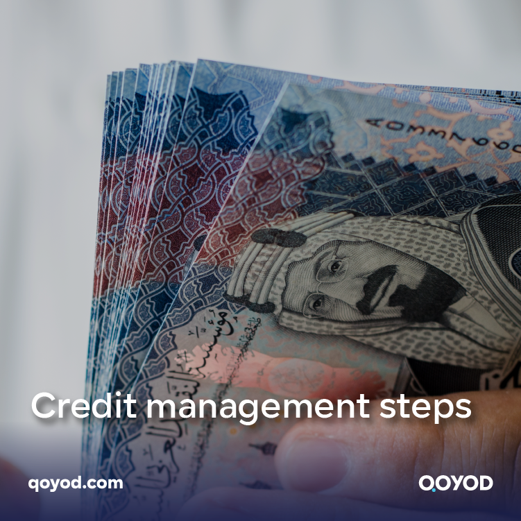 Credit management steps