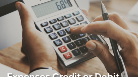 Are expenses credit or debit