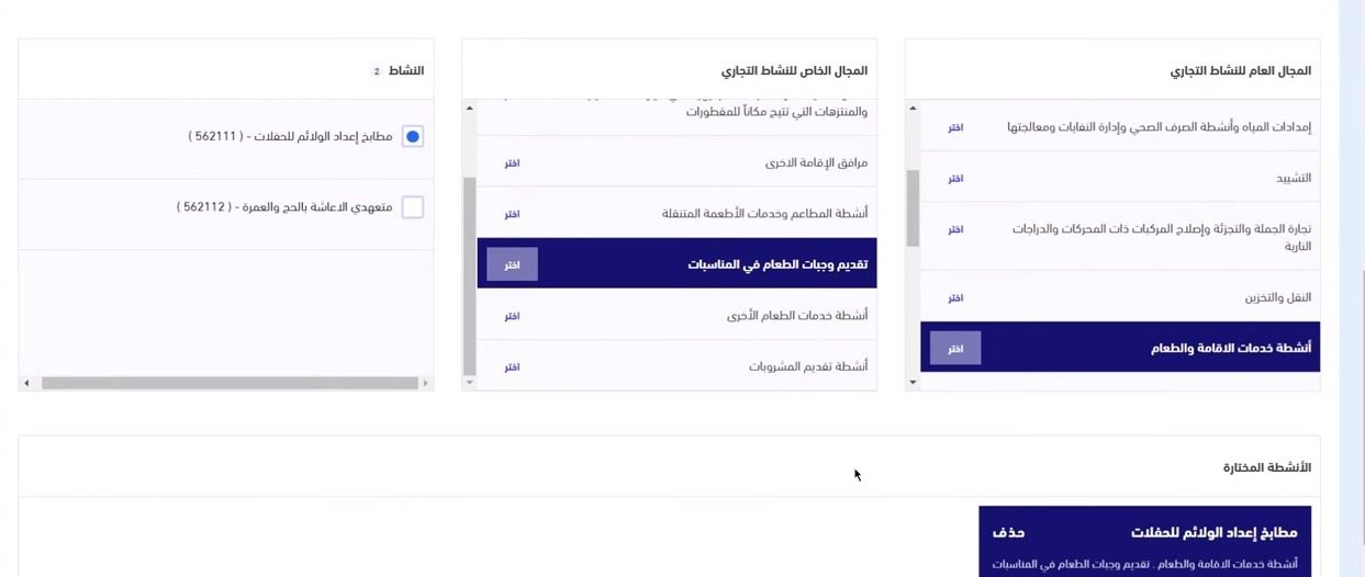 Issuing a Commercial Register 18 e1717406202453 كيفية إصدار السجل التجاري الإلكتروني، وما هي شروطه وتكلفته؟ - قيود المجال العام للنشاط