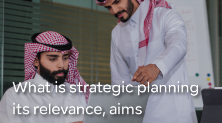 What is strategic planning, its relevance, aims, and stages?