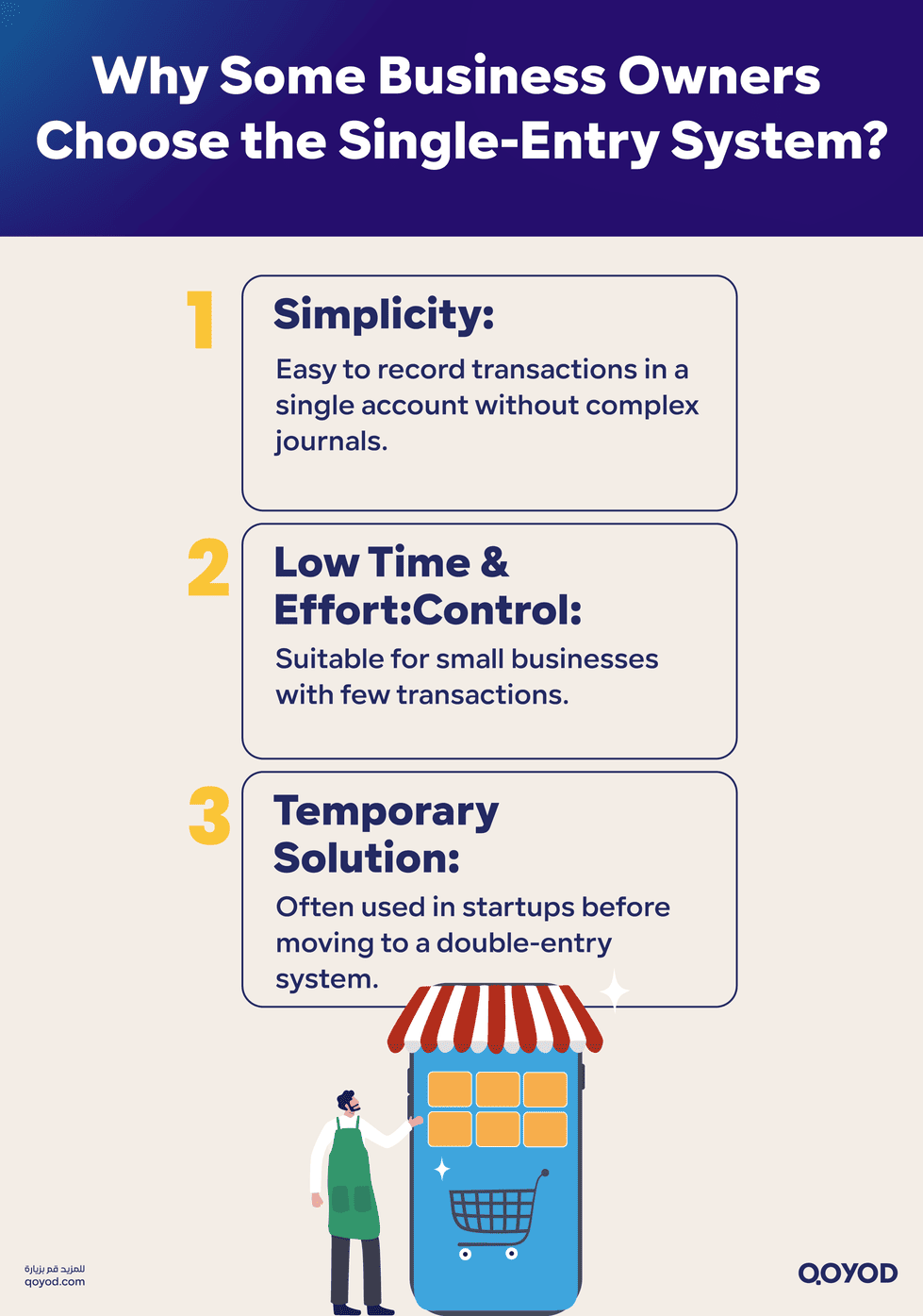 Why Some Business Owners Choose the Single Entry System Single-Entry System in Accounting: Guide for SMBs - Qoyod Why Some Business Owners Choose the Single-Entry System?