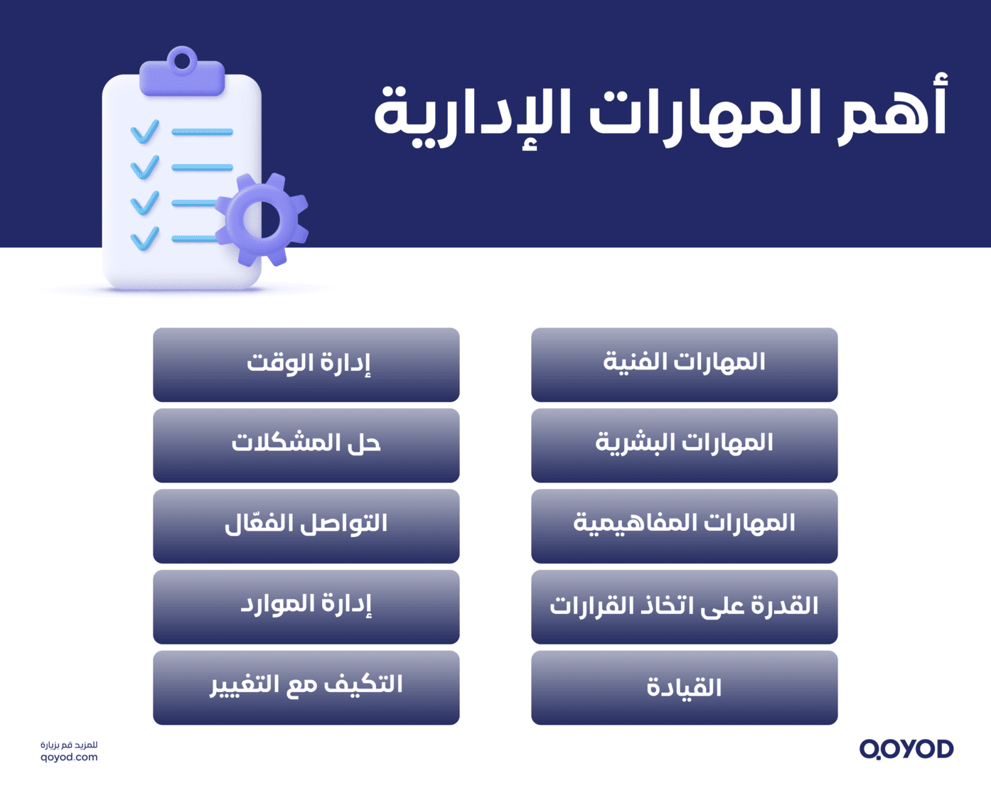 أهم المهارات الإدارية اهم المهارات الإدارية لتطوير قيادتك وتحسين الأداء في العمل - قيود