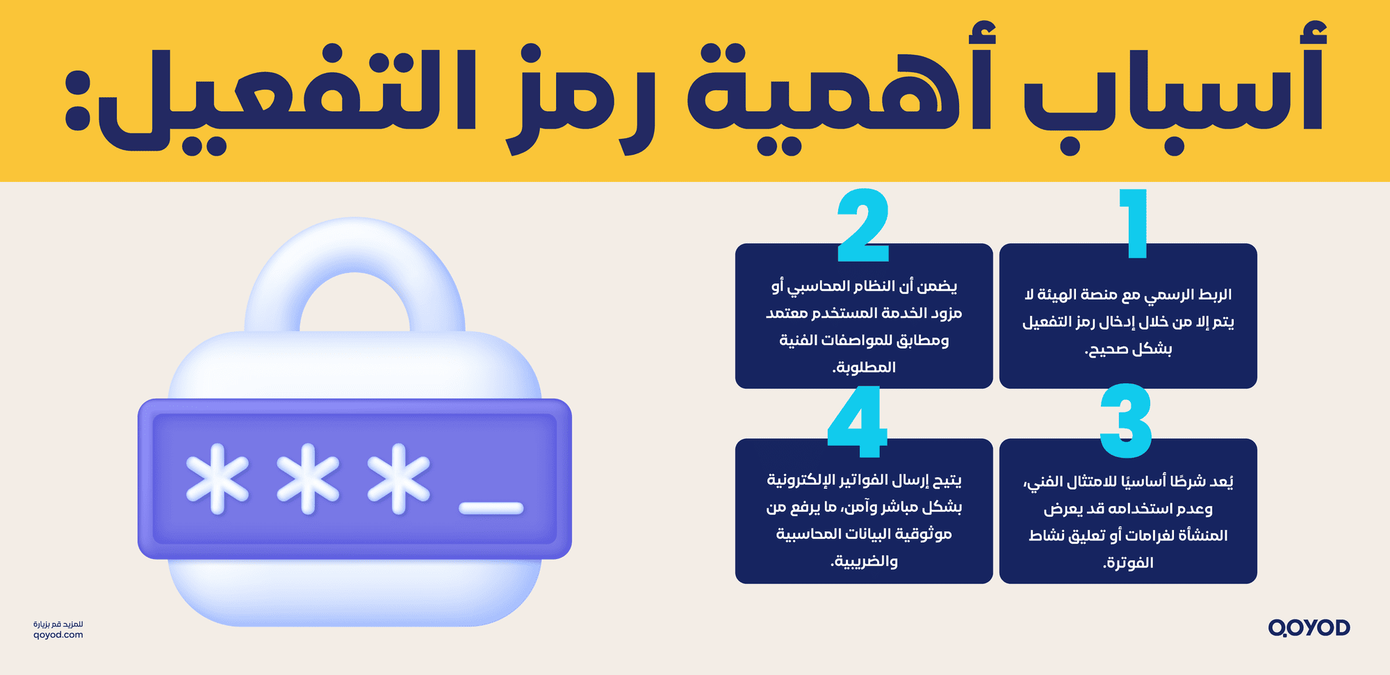 أسباب أهمية رمز التفعيل