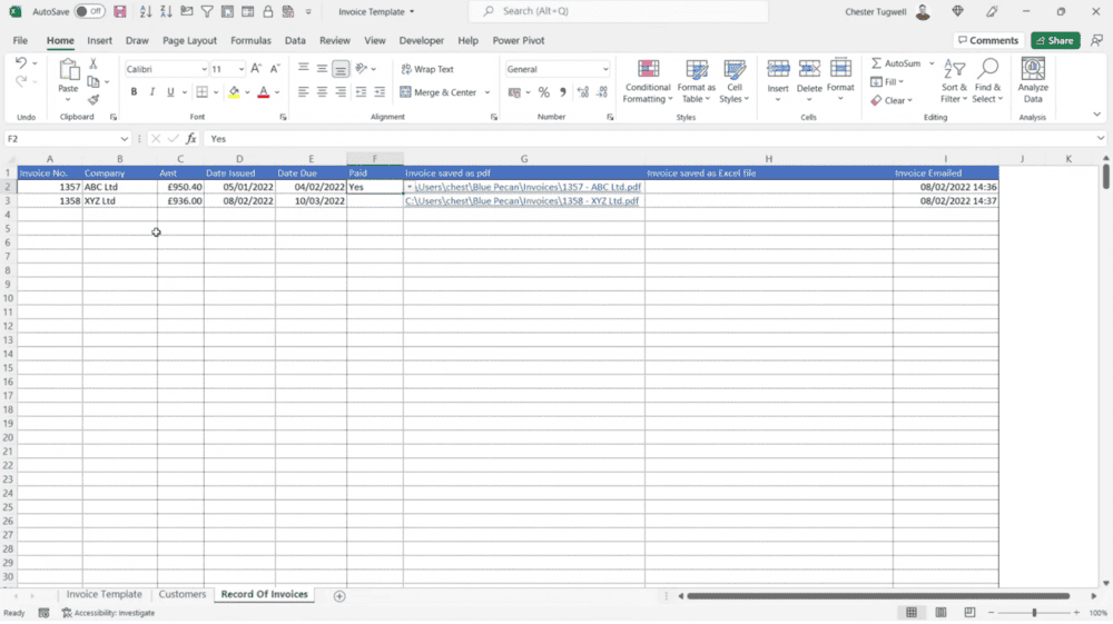 تصميم نموذج فاتورة مبيعات من الصفر في إكسل Excel 1 دليل شامل لعمل فاتورة مبيعات عبر الأكسل والورد - قيود تصميم نموذج فاتورة مبيعات من الصفر في إكسل Excel