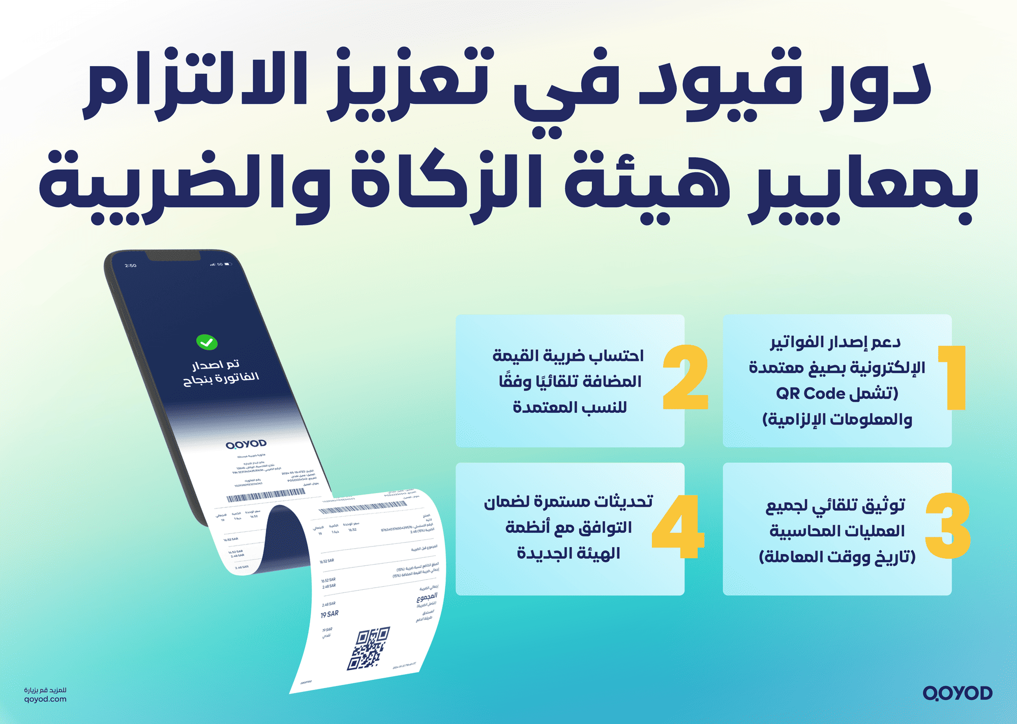 دور قيود في تعزيز الالتزام بمعايير هيئة الزكاة والضريبة
