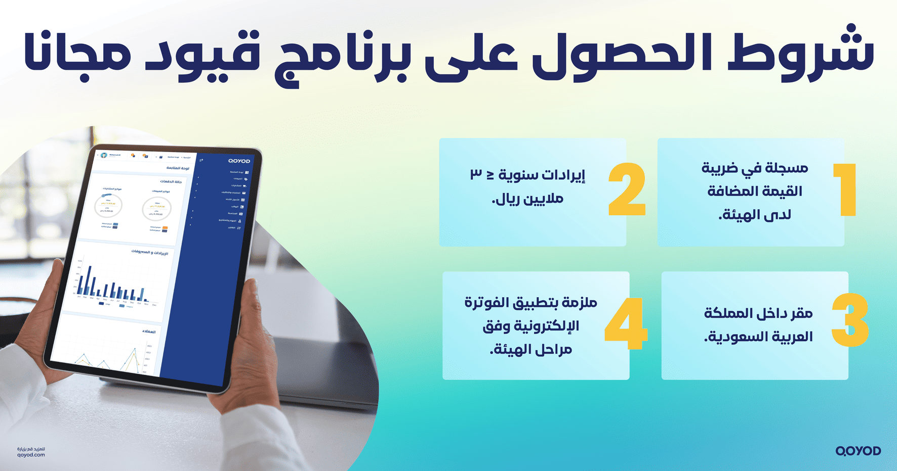 شروط الحصول على برنامج قيود مجانا خطوات الحصول على دعم الفوترة الإلكترونية 2500 ريال بخطوات سهلة للمنشآت الصغيرة والمتوسطة - قيود شروط الحصول على برنامج قيود مجانا