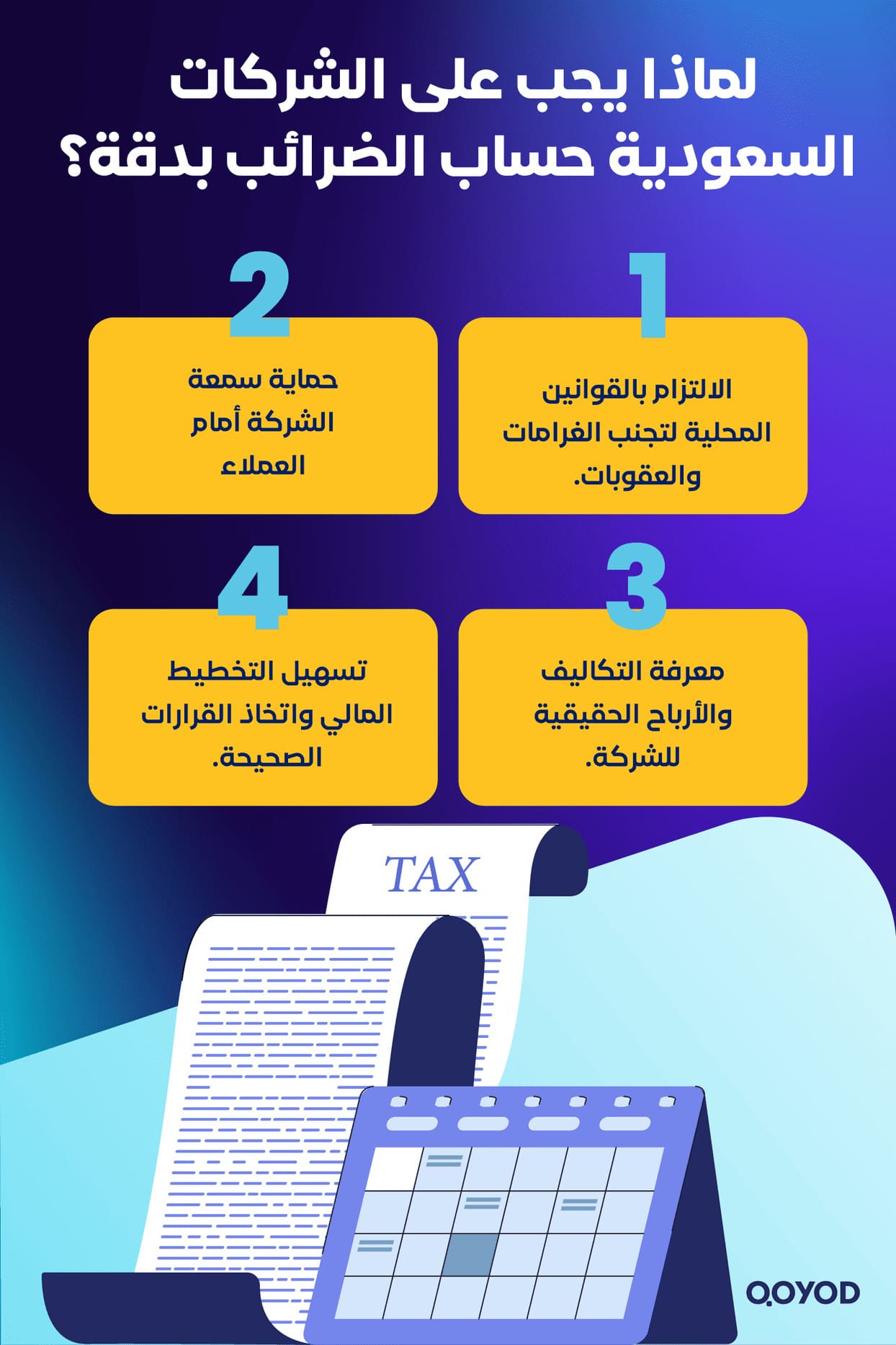 لماذا يجب على الشركات السعودية حساب الضرائب بدقة؟ 