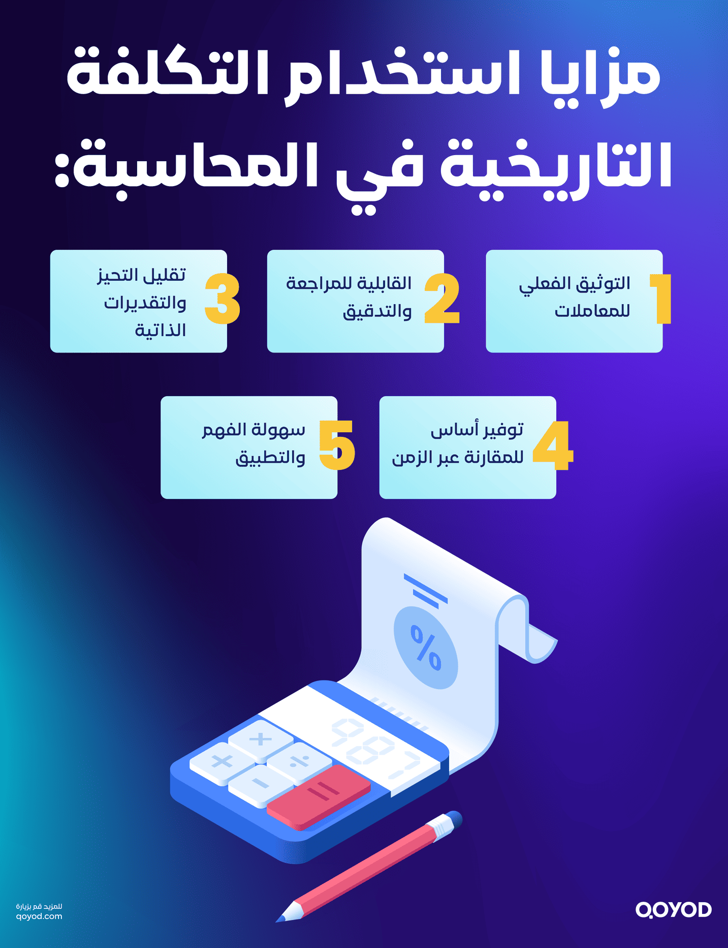 مزايا استخدام التكلفة التاريخية في المحاسبة مبدأ التكلفة التاريخية في المحاسبة: تعريف شامل مع أمثلة تطبيقية - قيود مزايا استخدام التكلفة التاريخية في المحاسبة